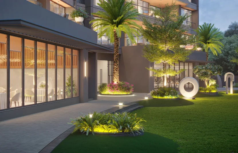  Walkway & Aroma Garden